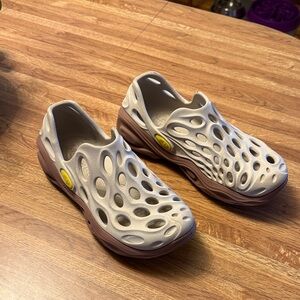 Merrell Women's Cream and Brown Mules Hydro Next Gen Women’s 8